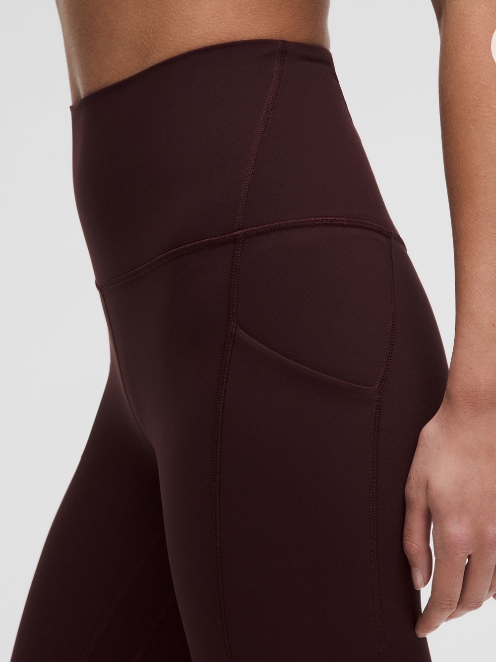 Lululemon Athletica Deep Red Leggings